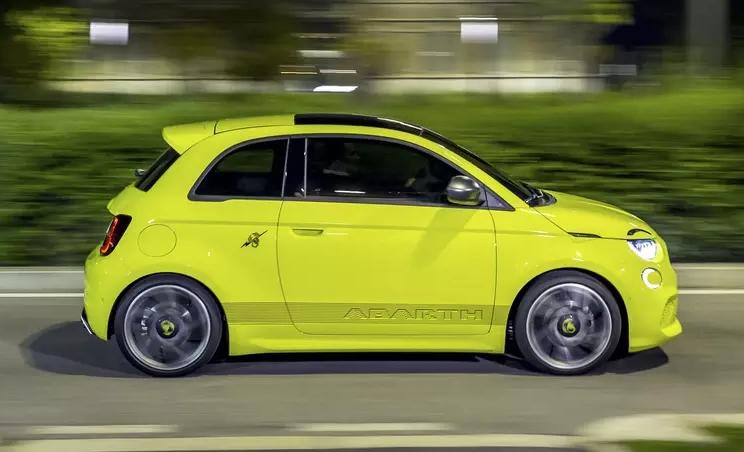  Abarth 500e electric motor